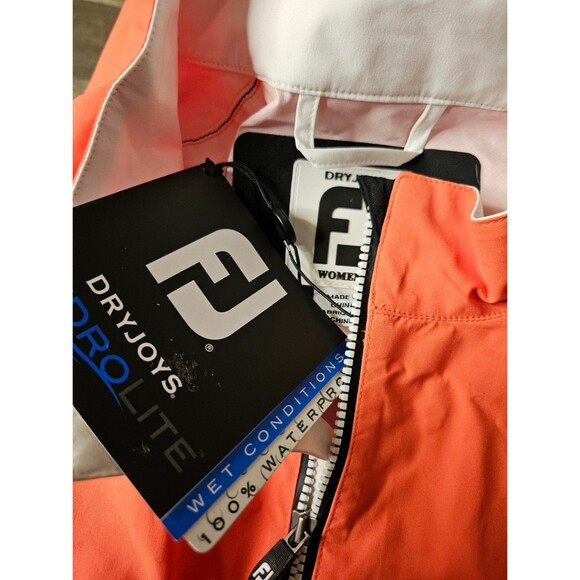 Dryjoys by Footjoy (NEW) HydroLite Rain Jacket Women L - Picture 12 of 12